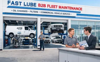 Quick-lube and maintenance chains